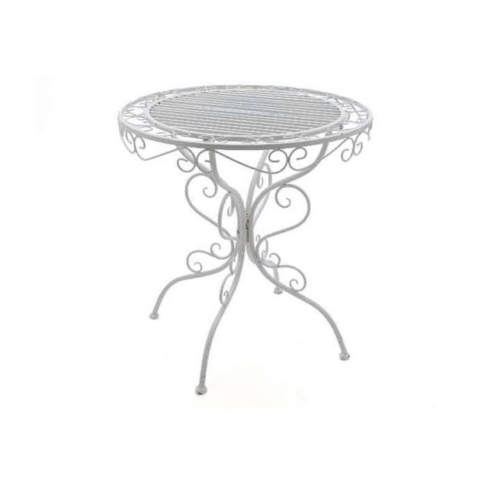 TAVOLO TONDO IN FERRO D70X71